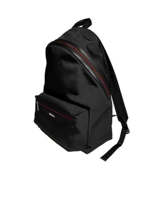 Gucci Black Tag Medium Backpack for men