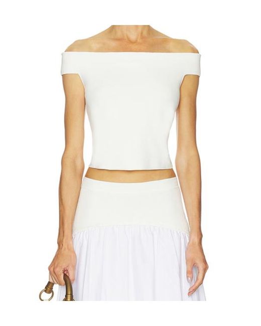 Jonathan Simkhai White Dalton Top