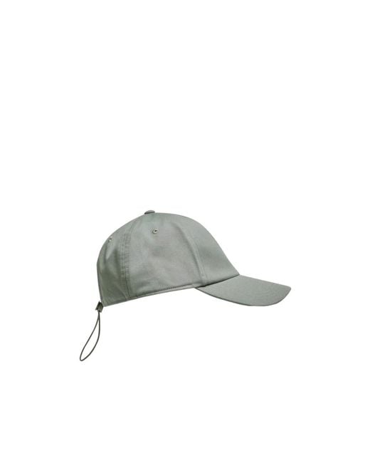 Moncler Green Gabardine Baseball Cap