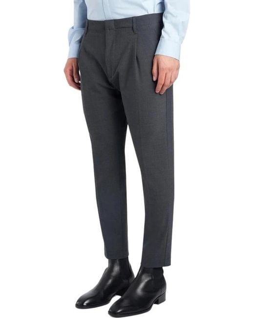 Dondup Blue Pants for men