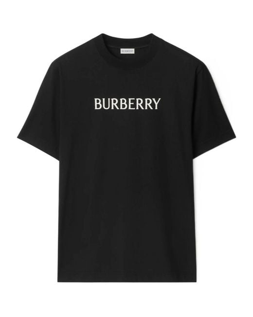 Burberry Black T-Shirt 'Seth' for men