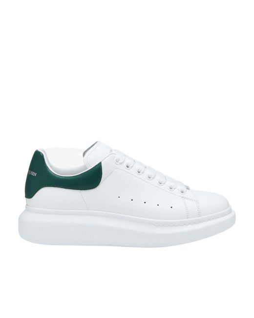 McQueen White Oversized Lace-Up Sneakers for men
