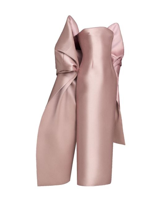 Solace London Pink London Renee Strapless Midaxi Dress