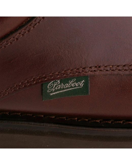 Paraboot Brown Logo Details Casual Shoes for men