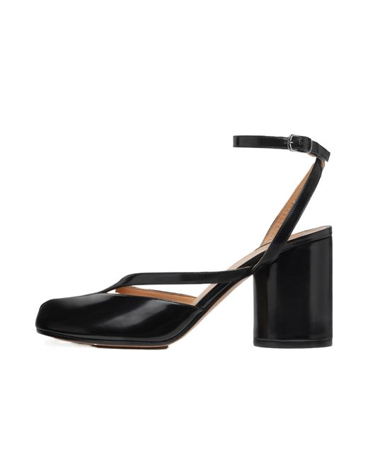 Maison Margiela Black Tabi Sandal Pump