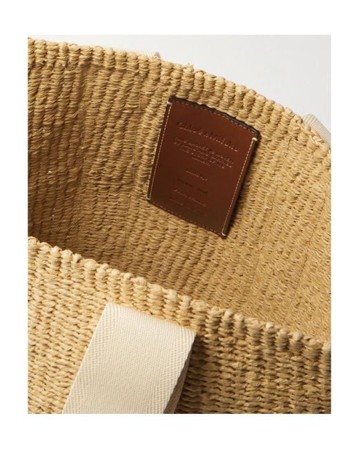 Chloé Metallic Woody Large Handbag