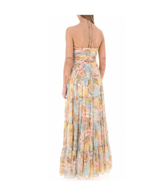 Ralph Lauren Natural Lauren Floral-Printed Dress
