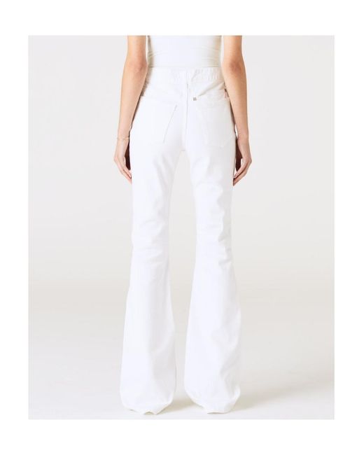 Givenchy White Bootcut Jeans
