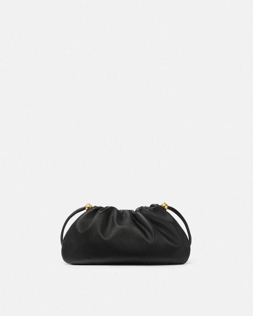Versace Black Mini Tag Shoulder Bag