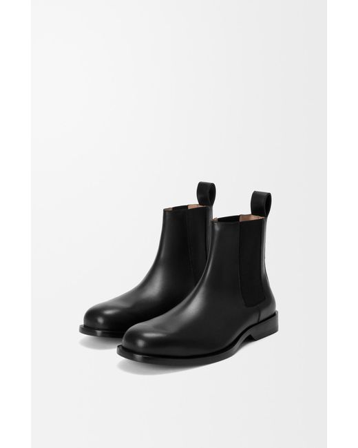 Loewe Black Bobine Chelsea Boots for men