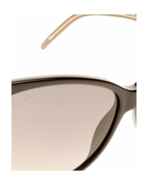 Gucci White Logo Details Sunglasses