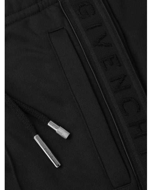 Givenchy Black Technical Jersey Track Trousers for men
