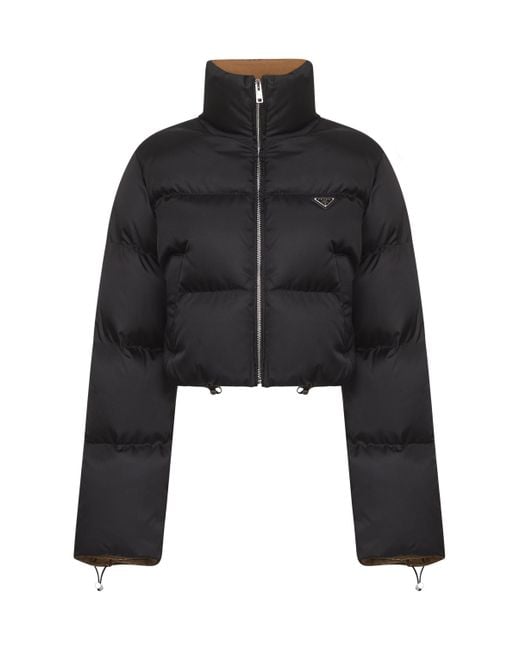 Prada Black Long-Sleeved Cotton Jacket