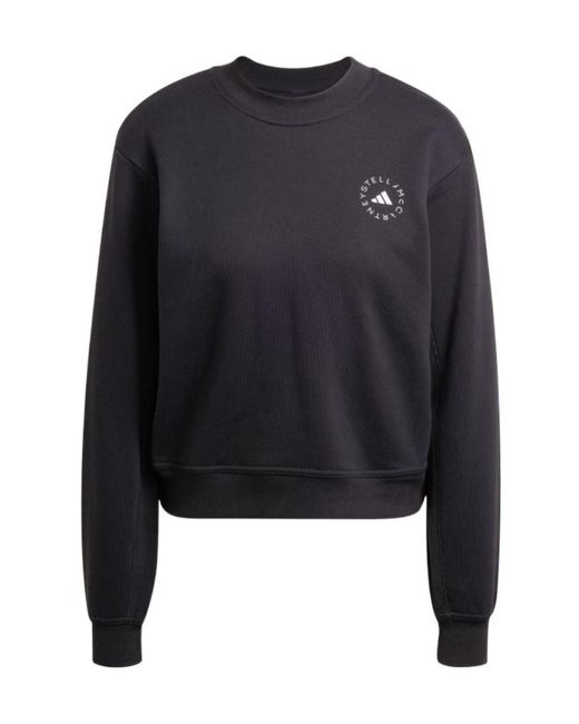 Adidas By Stella McCartney Black Regular Sweatshirt