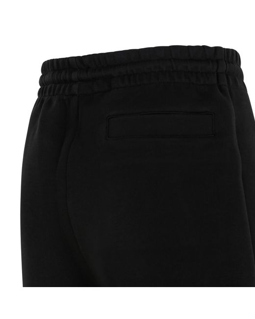 Mackage Black Elwood Drawstring Logo Shorts
