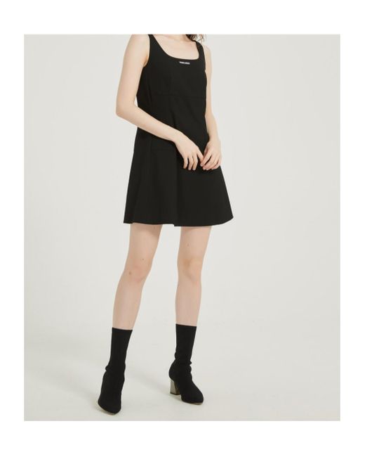 Marissa Chiara Black A-Line Dress