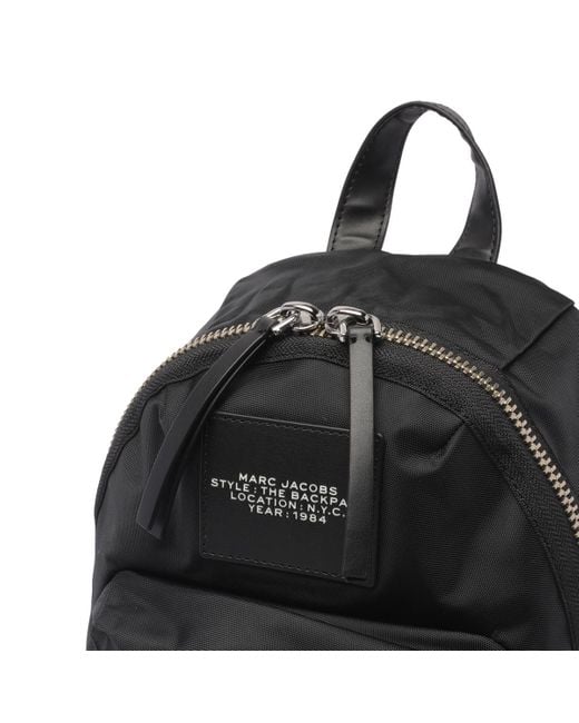Marc Jacobs Black The Biker Medium Backpack