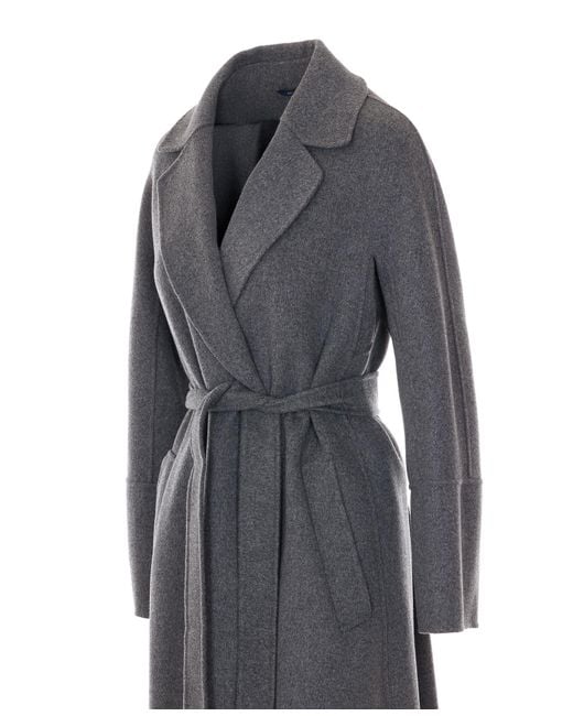 Max Mara Gray 'S Elisa Belted Coat