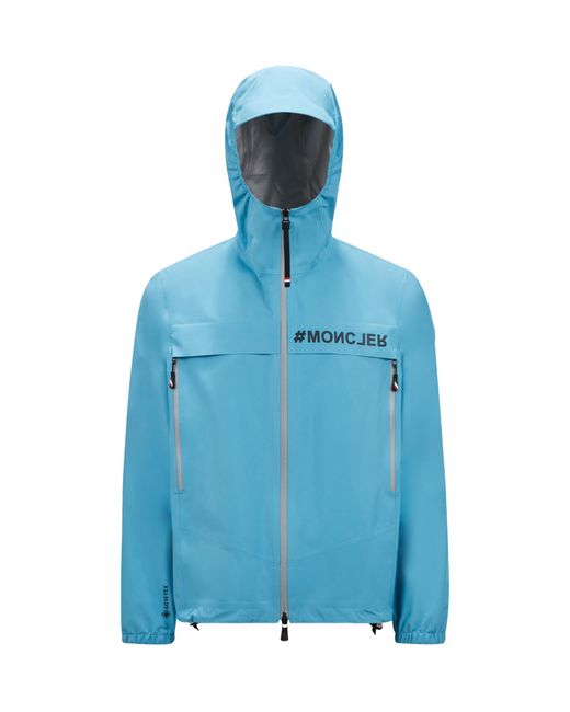 Moncler Blue Grenoble Shipton Hooded Jacket for men