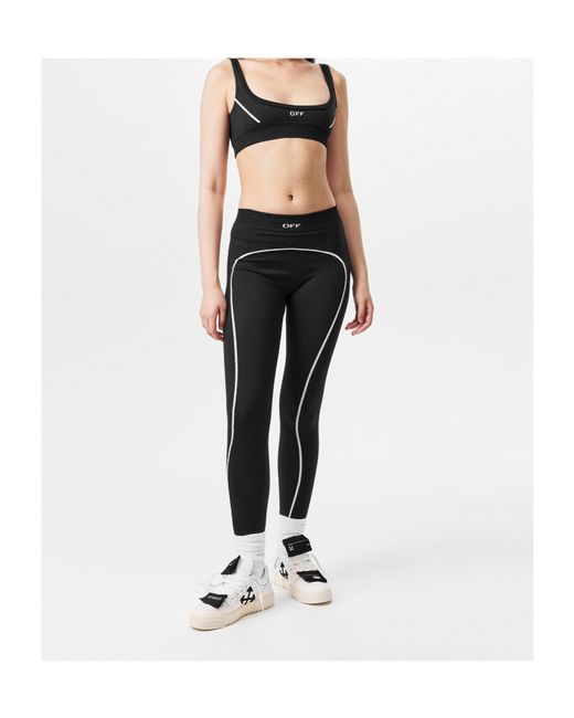 Off-White c/o Virgil Abloh Black Short Camisole Bra