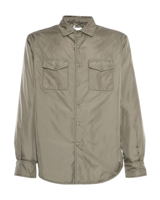 Aspesi Green Camicia 13 Piu' Shirt for men