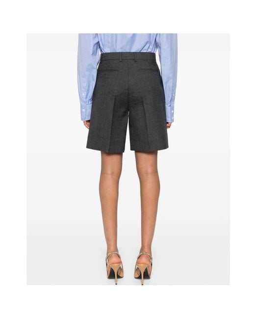 Gucci Black Tailored Shorts