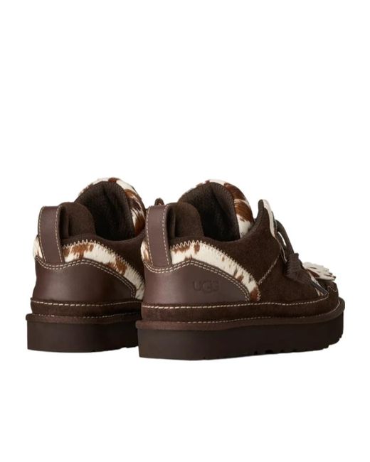 Ugg Brown Round-Toe Sneakers