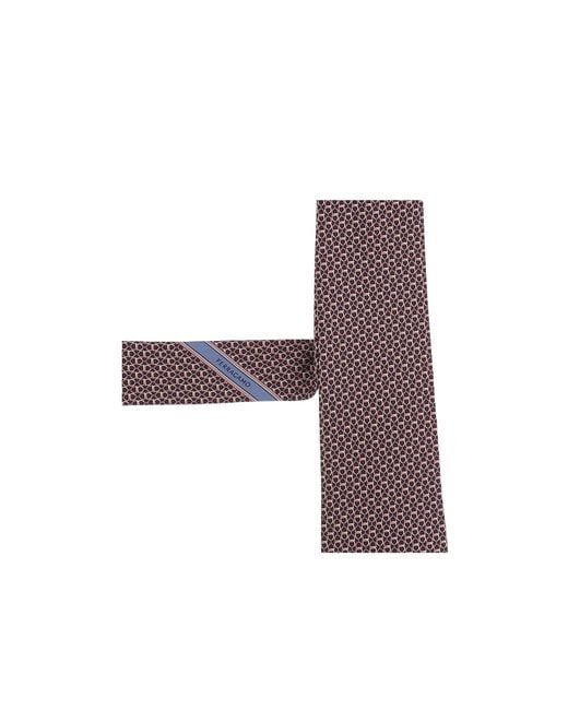 Ferragamo White Pointed Tie for men
