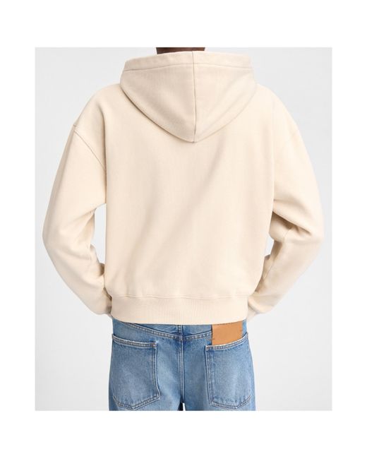 Jacquemus Natural The Gros Grain Zipped Hoodie for men