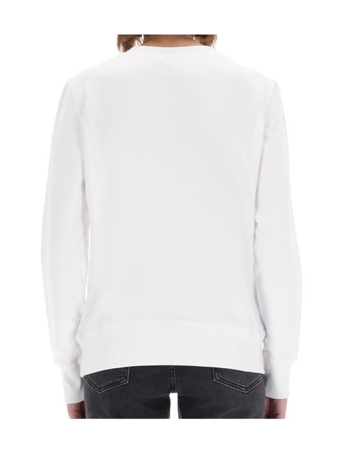 Versace Jeans White Couture Logo Sweater