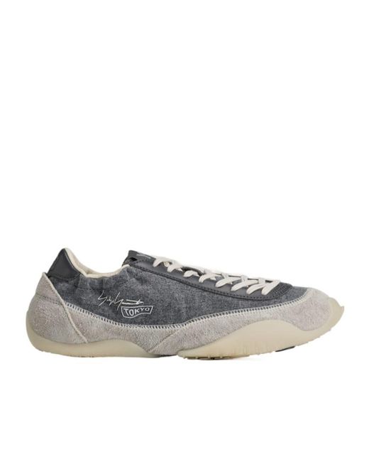 Y-3 Gray Tokyo Warped Shoes