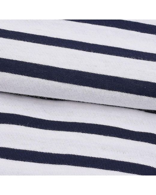 Saint James Blue Guildo Striped Longsleeve Sailor Top for men