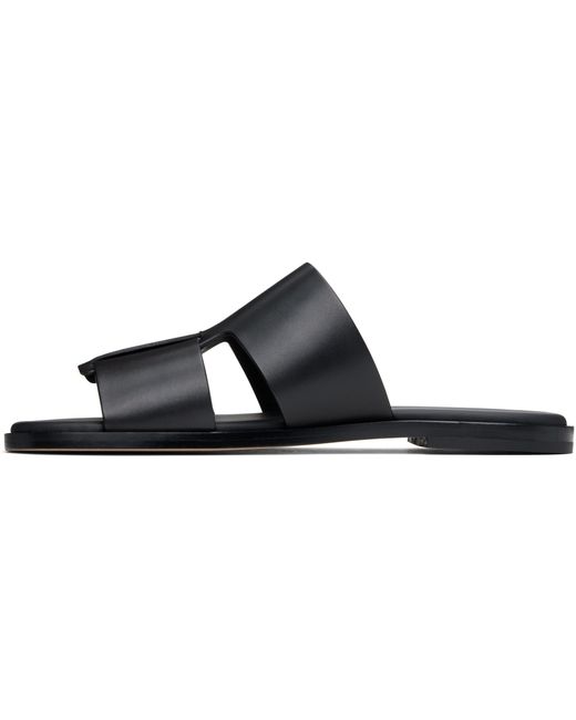 Boss Multicolor Leather Sandals for men