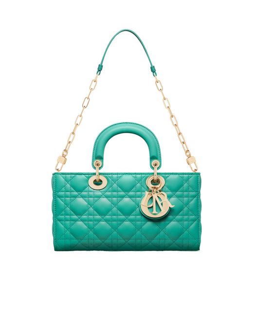 Dior Green Medium Iviera Lady D-Joy Bag