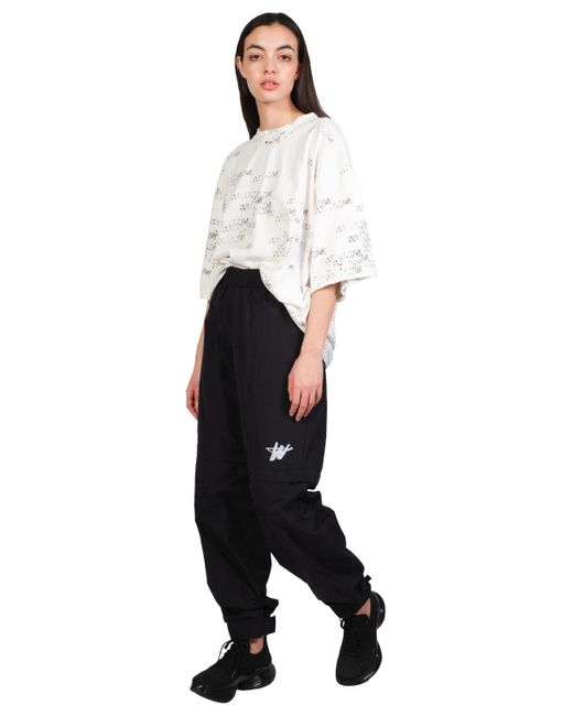 we11done White Round-Necked T-Shirt