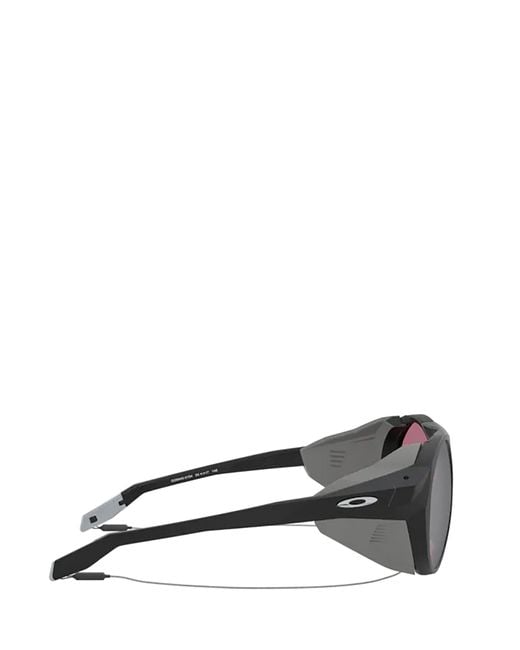 Oakley Purple Oversized Round Frame Sunglasses for men