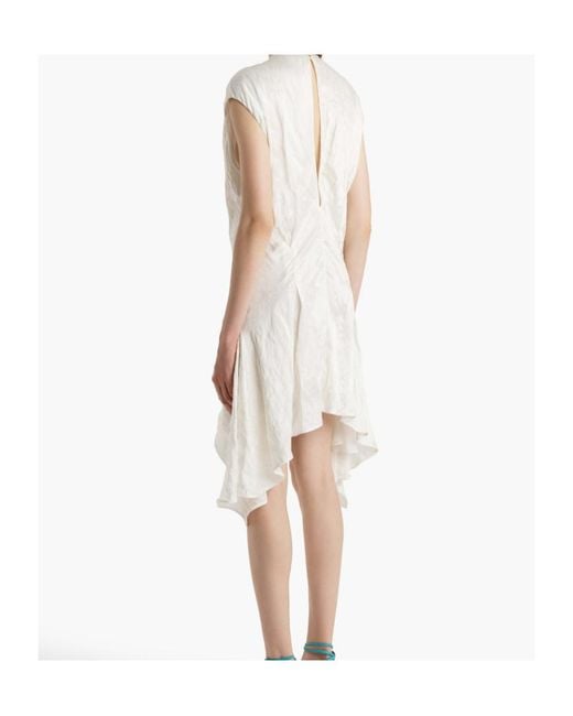 Khaite White Merith Dress