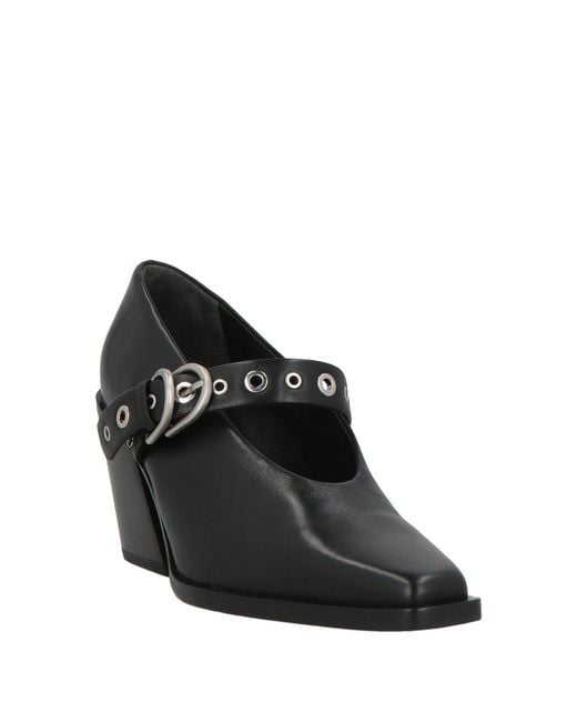 Rag & Bone Black Square-Toe High Heels