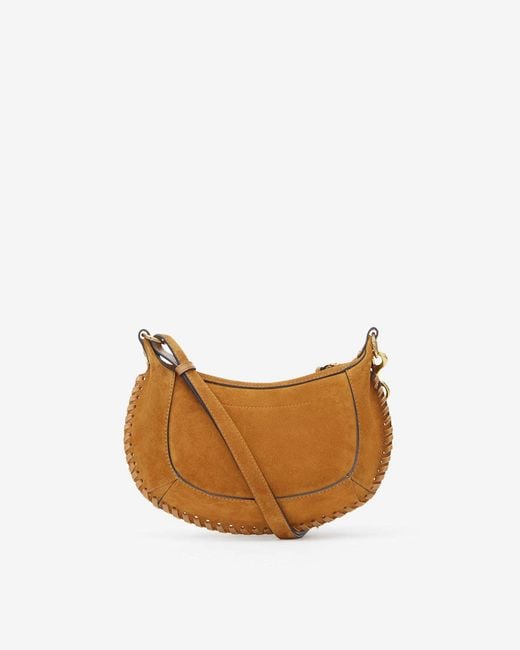 Isabel Marant Brown Oskan Zipped Shoulder Bag