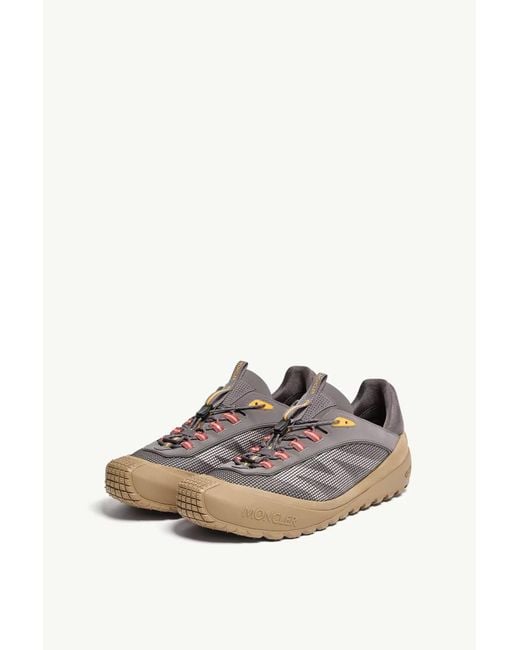 Moncler Brown Trailgrip Lp Trail Sneakers for men