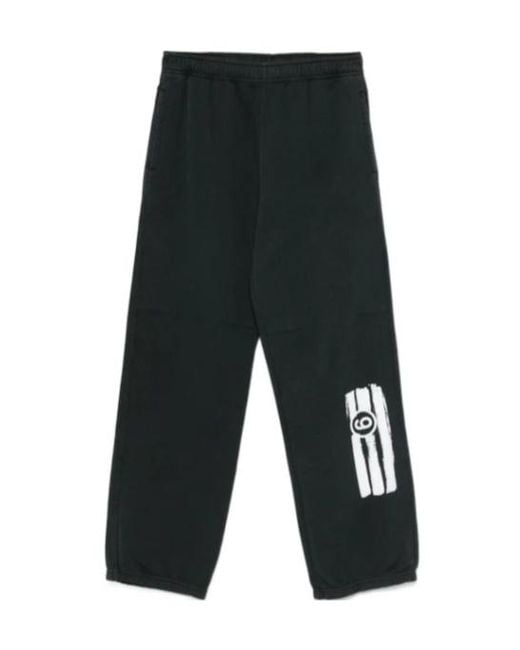 MM6 by Maison Margiela Gray Numbers-Motif Track Pants