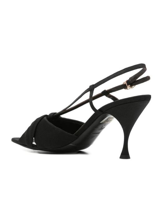 Vivienne Westwood Black Slingback Sandals
