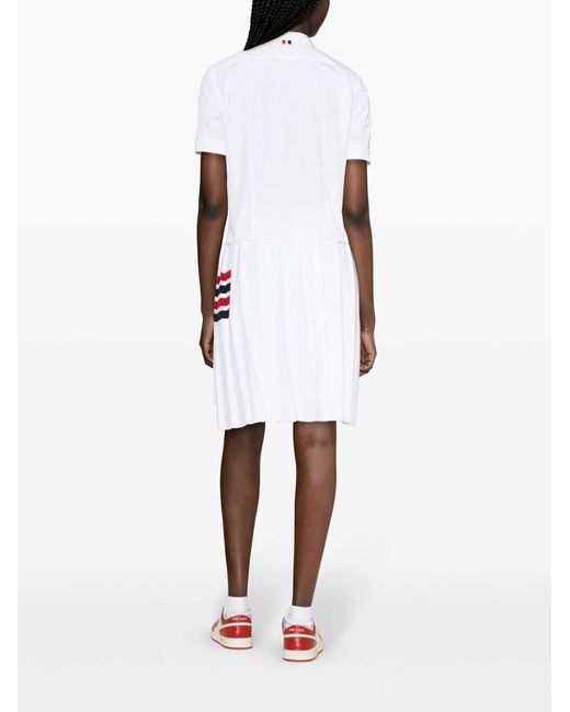 Thom Browne White Shirt With Decoration