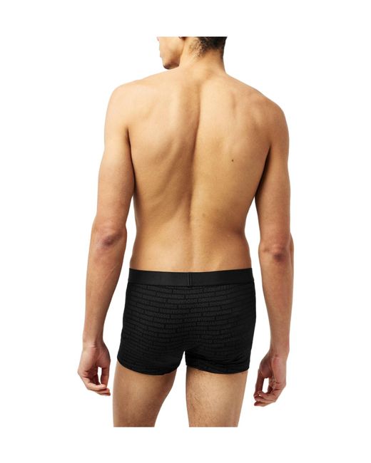 DSquared² Black Solid Color Breathable Boxers for men
