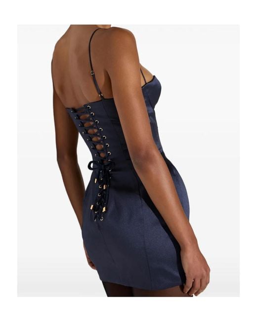 Elisabetta Franchi Blue Mini Dress