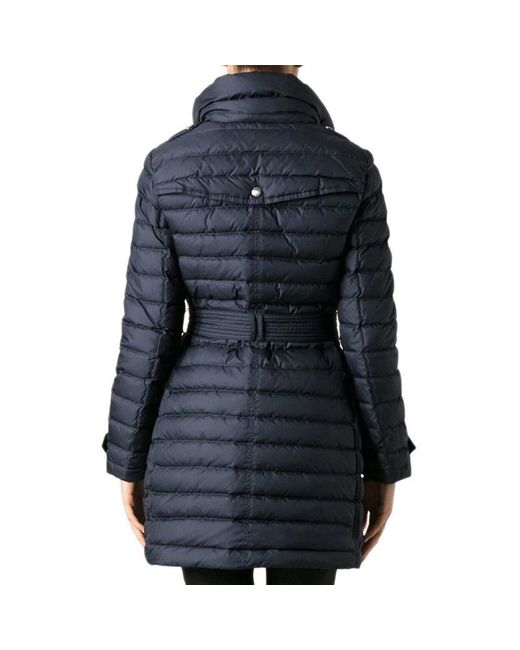 Burberry Blue Long-Sleeved Down Jacket