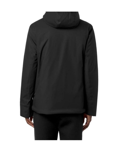 K-Way Black Jacko Twill Jacket for men
