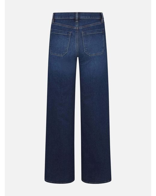FRAME Blue Le Slim Palazzo Belt Loop Jeans for men