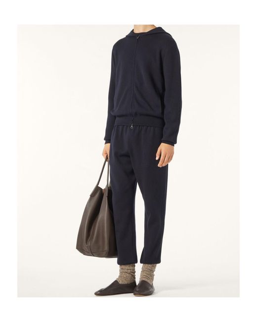 Loro Piana Blue Invorio Bomber Jacket for men