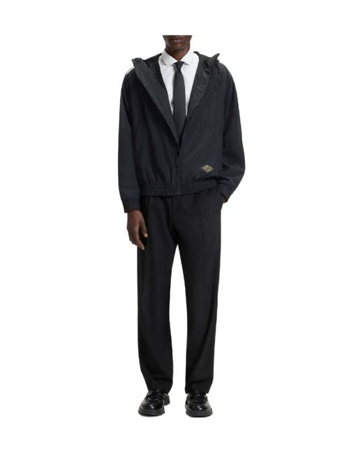 Boss Blue Windbreaker Jacket for men
